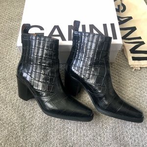 Ganni western boots new size 39